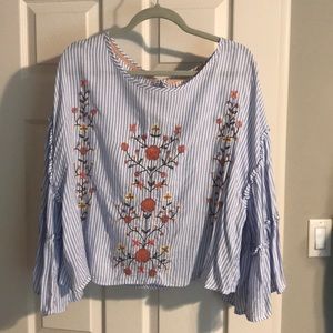 Lightweight floral top